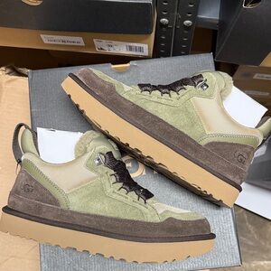 UGG Lowmel Green and Brown Men's Sneakers